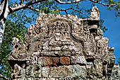 Chau Say Tevoda temple - fronton of the west gopura 